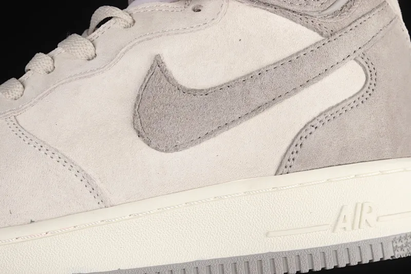All categories Nk Air Force 1 Air Force series Nk Air Force 1 Mid Air Force mid-top Nk Air Force 1'07 Mid gray orange suede Air Force One mid-top casual sneakers CQ5059-105